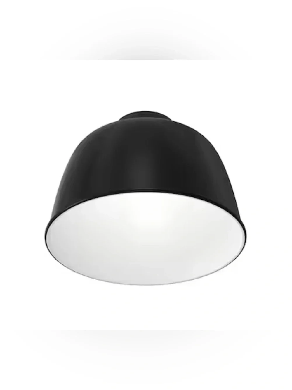 Matte Black Bathroom Vanity Light SHADES ONLY (SET OF 3)